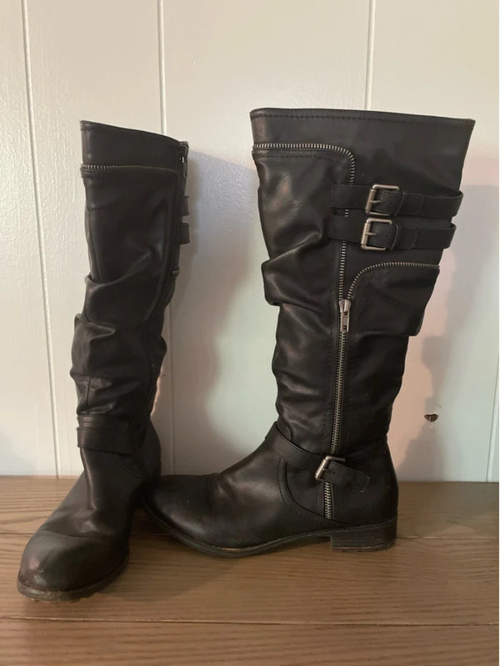 Black boots